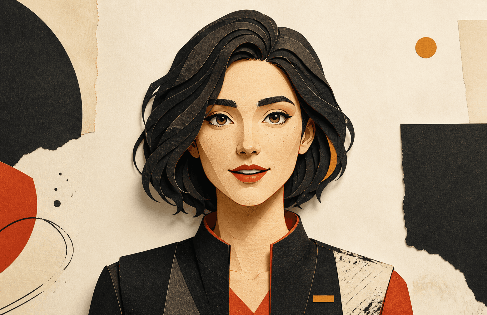 Maya Vale, a clearly synthetic MuseRig presenter